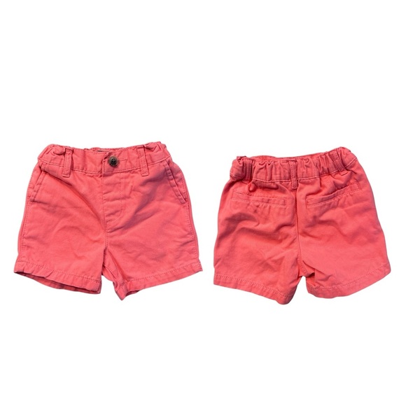The Children’s Place Boys Chino Shorts Pink, Green,  Blue and  Plaid 9-12 Months - Picture 5 of 5
